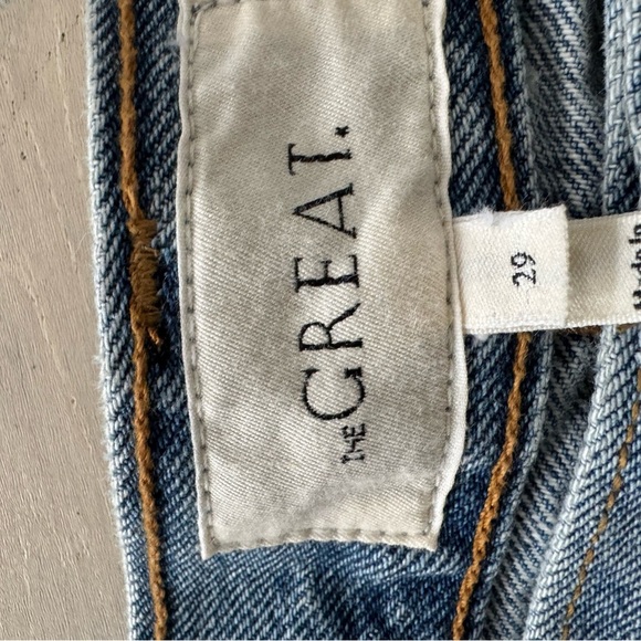 NEW NWOT THE GREAT. billy jean in road house wash 29 high rise - Picture 11 of 16